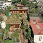 Fachada desde drone. © Andrés Boubet, 2021