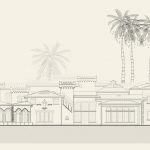 Elevación surponiente. Proyecto de Restauración Palacio Vergara. © Jaime Migone Arquitectos, 2020