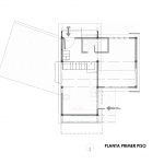 Planta primer nivel. © Alvaro Riquelme
