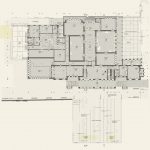 Planta primer piso. Proyecto de Restauración Palacio Vergara. © Jaime Migone Arquitectos, 2020